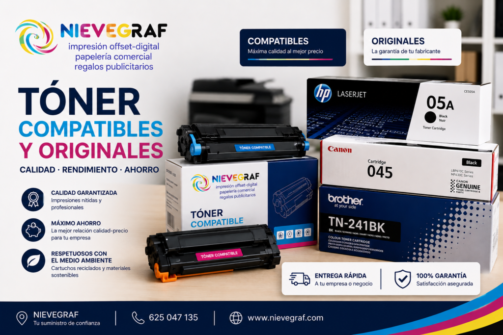 IMAGEN TONERS ORIGINALES Y COMPATIBLES Imagen Toners Originales y compatibles