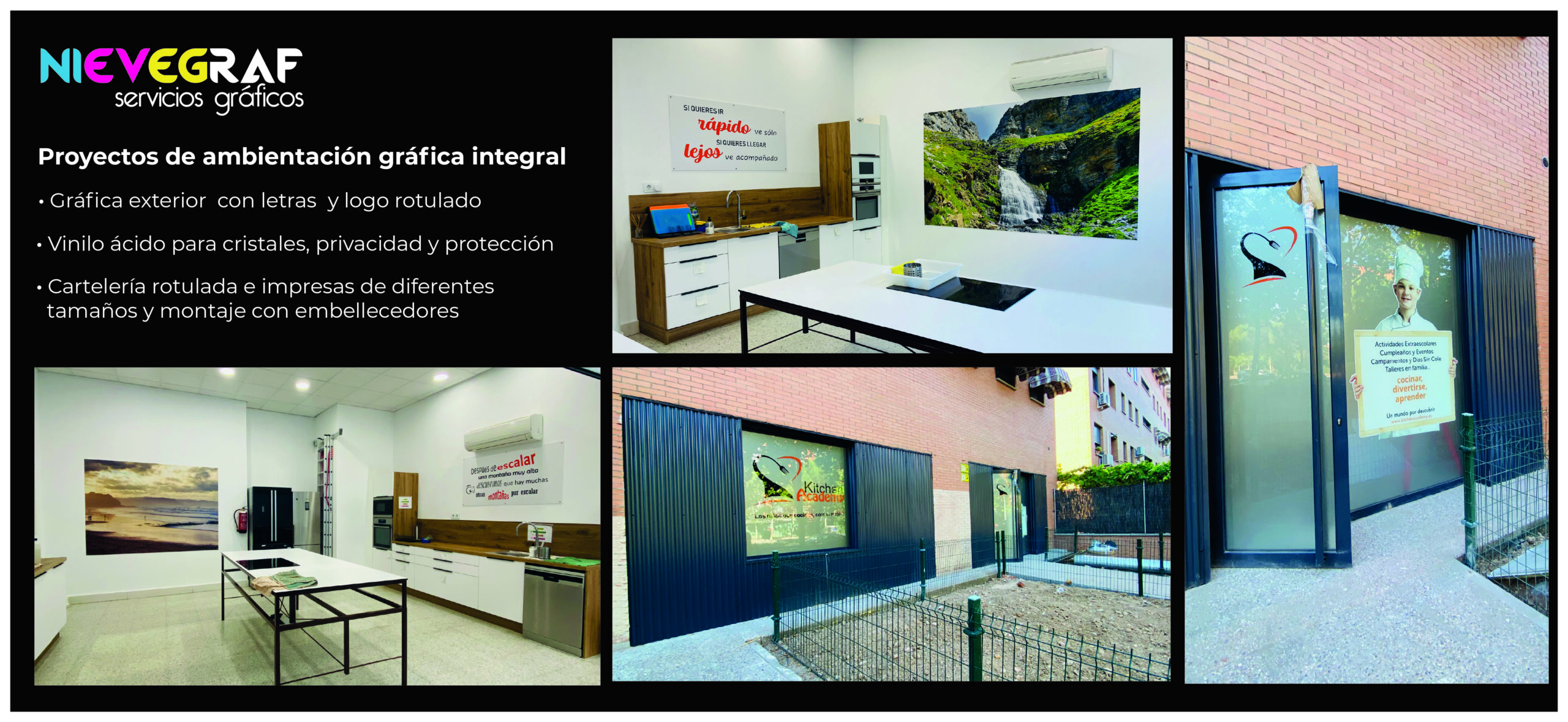 Proyectos de Ambientación de ambientación gráfica integral Proyectos de ambientación gráfica integral